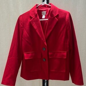 Chico's Red Blazer